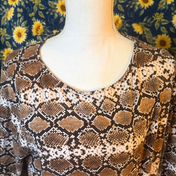 Ruby Rd. Multicolor Patterned Blouse - Picture 2 of 2